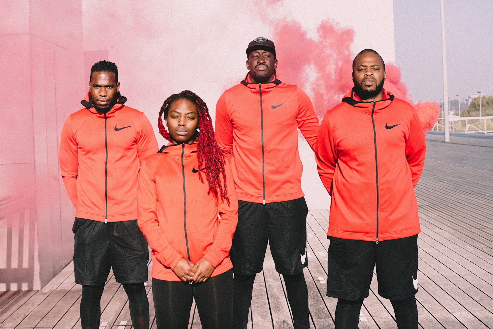 A group of men standing next to each other